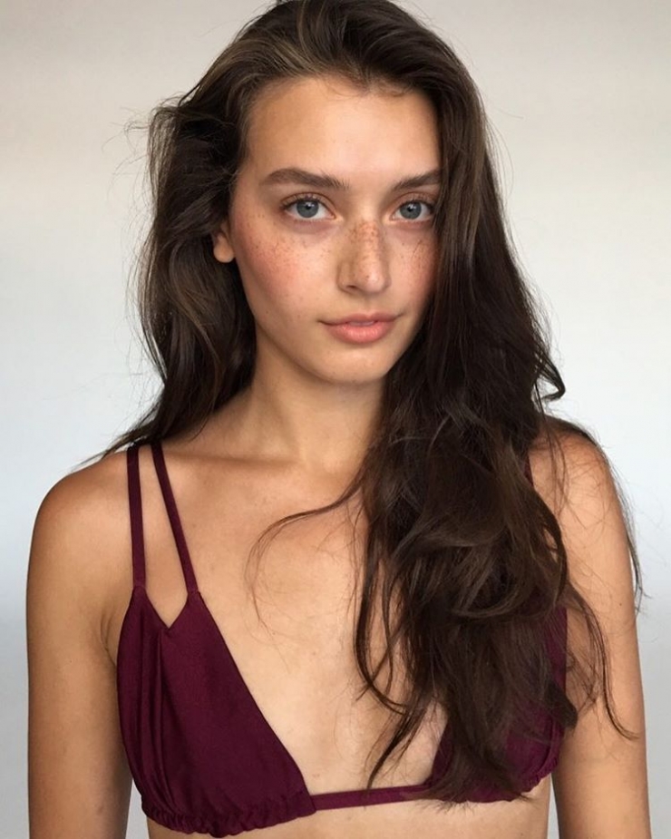 Jessica Clements in a bikini