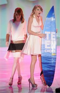 Taylor Swift at the 2011 Teen Choice Awards August 07, 2011 