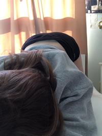 angiebeaum taking a selfie