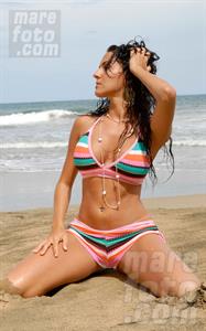 Marine Simoneau in a bikini