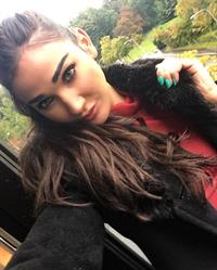 Kristina Basham taking a selfie