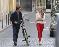 Taylor Swift films music video for ‘Begin Again’ in Paris 10/1/12 