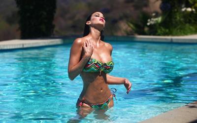 Tiffany Taylor in a bikini