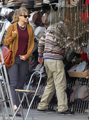 Taylor Swift out and about in London October 4, 2012 