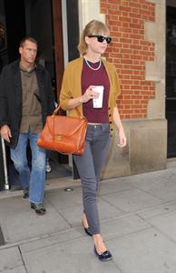 Taylor Swift out and about in London October 4, 2012 