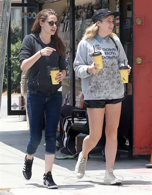 Kristen Stewart out in Los Feliz 6/7/13 