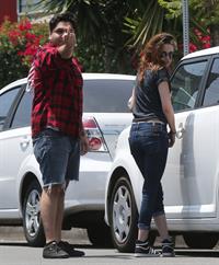 Kristen Stewart out in Los Feliz 6/7/13 
