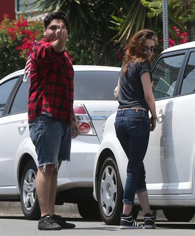 Kristen Stewart out in Los Feliz 6/7/13 