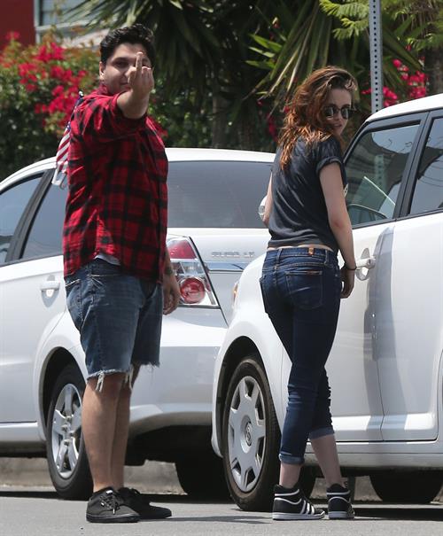 Kristen Stewart out in Los Feliz 6/7/13 