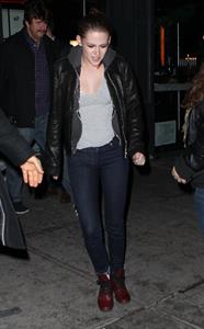 Kristen Stewart at the 'On the Road' after party at Abe and Arthur's in New York City December 13, 2012 