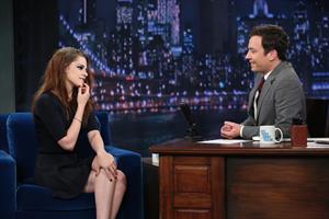 Kristen Stewart Late Night with Jimmy Fallon 11/7/12