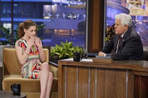 Kristen Stewart The Tonight Show with Jay Leno 11/5/12