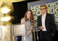 Kristen Stewart at Hollywood Foreign Press Association's Cecil B. Demille Award presentation in Beverly Hills 11/1/12