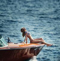 Elizabeth Turner in a bikini