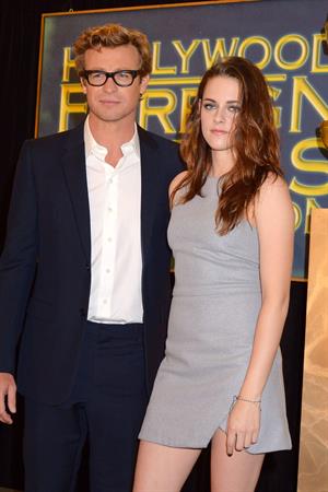 Kristen Stewart at Hollywood Foreign Press Association's Cecil B. Demille Award presentation in Beverly Hills 11/1/12
