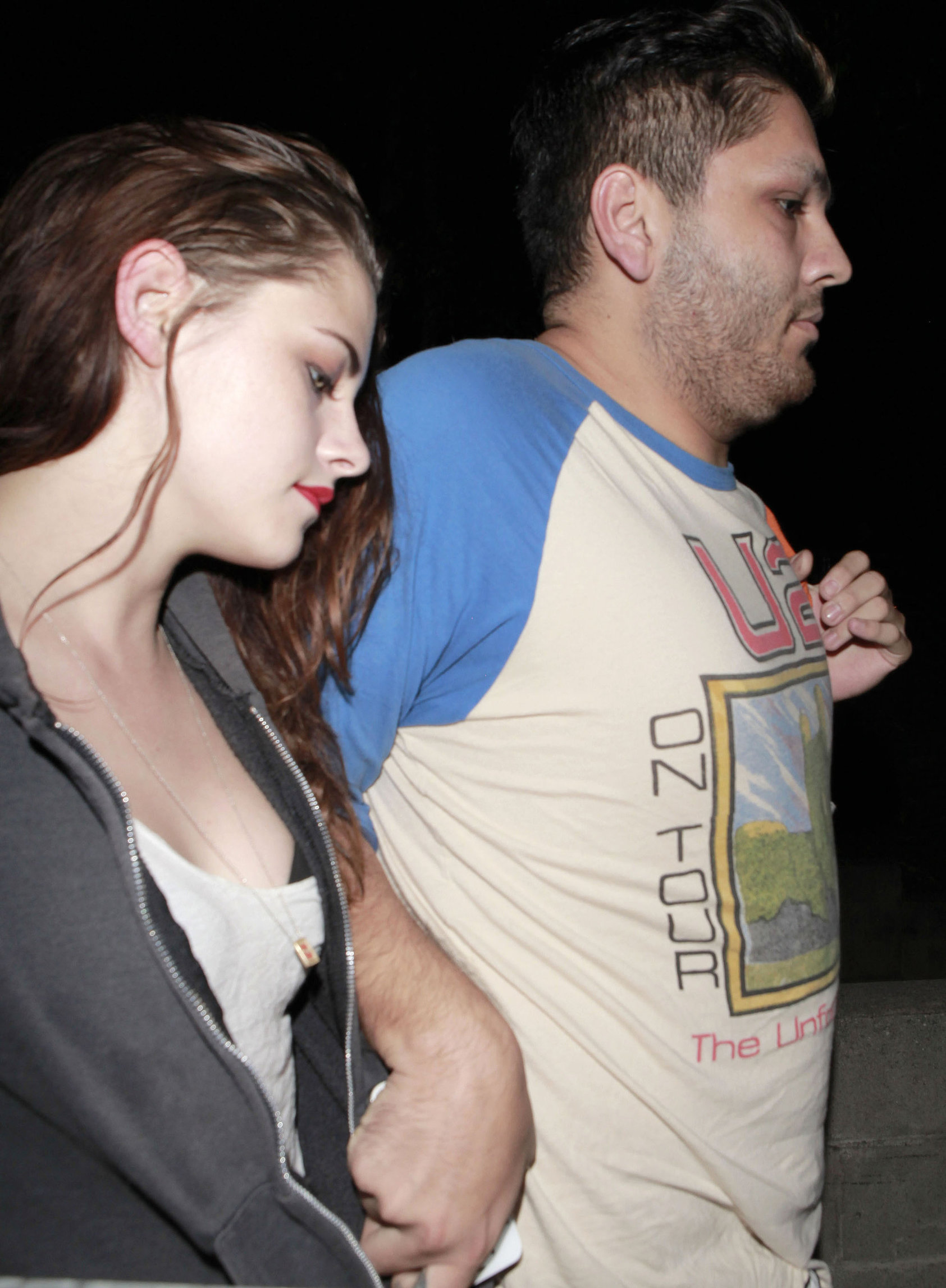Kristen Stewart - Florence and the Machine concert Los Angeles 10/7/12 