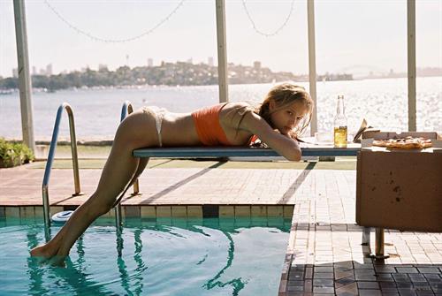 Vita Sidorkina in a bikini