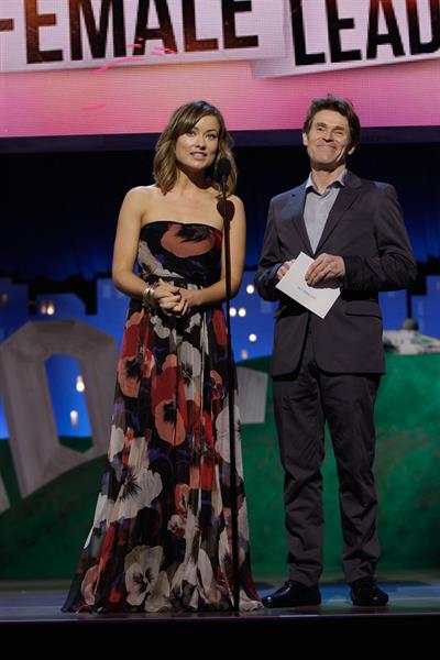 Olivia Wilde at the 2012 Film Independent Spirit Awards in Santa Monica February 25, 2012 