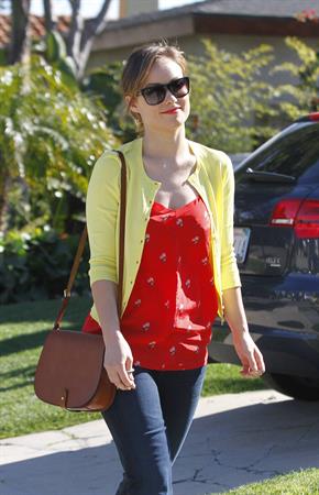 Olivia Wilde walking in Santa Monica on March 3, 2012 