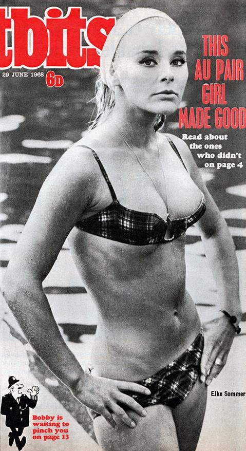 Elke Sommer in a bikini