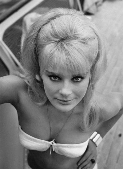 Elke Sommer in a bikini