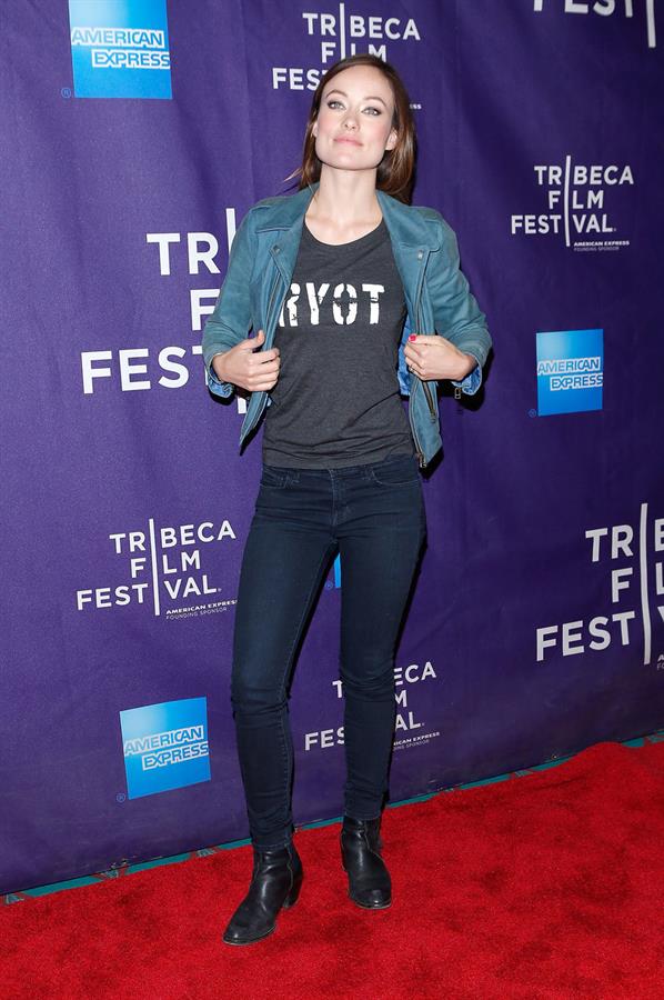 Olivia Wilde Tribeca Film Festival - Shorts Program -  The Rider and the Storm  - New York City - April 22, 2013