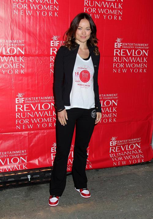 Olivia Wilde at Revlon Run/Walk For Women in New York City - May 4, 2013