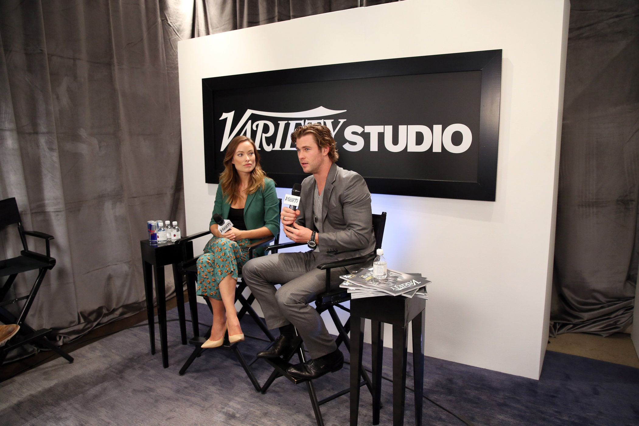 Olivia Wilde Variety Studio At Holt Renfrew - Day 1 - 2013 Toronto International Film Festival - September 7, 2013