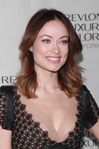 Olivia Wilde at the Revlon Luxurious ColorSilk Buttercream launch in NYC 07.02.13 