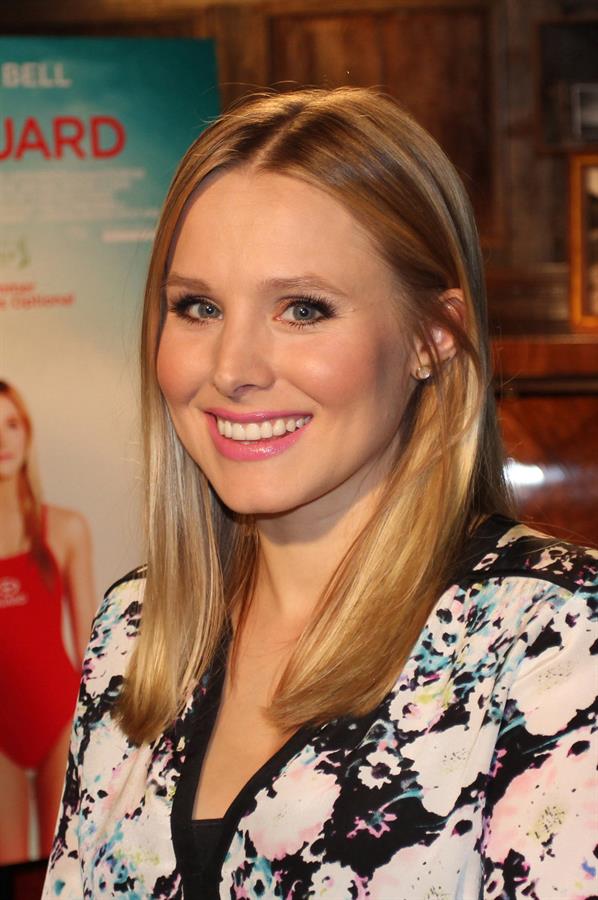 Kristen Bell The Lifeguard press day in West Hollywood - August 5, 2013 