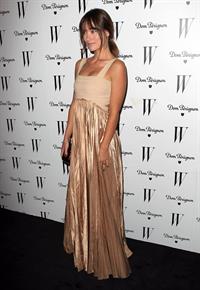 Olivia Wilde W Magazine Golden Globe party at Chateau Marmont on January 14, 2011