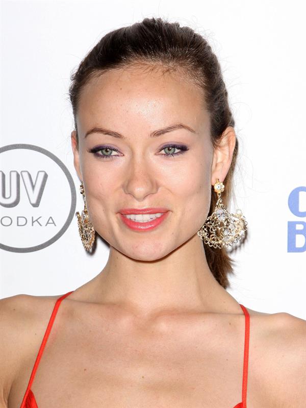 Olivia Wilde Artists for Haiti Benefit at Track 16 Gallery on January 28, 2010 in Santa Monica California 