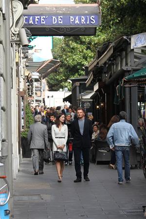 Olivia Wilde Filming  Third Person  in Rome (10/17/12) 