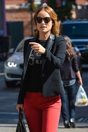 Olivia Wilde at Cafe Gitane in Nolita - September 24, 2012 