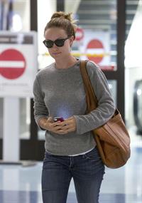Olivia Wilde - Arrives at LAX Airport - August 13,2012