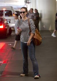 Olivia Wilde - Arrives at LAX Airport - August 13,2012