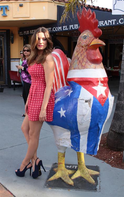 Kelly Brook - New Look Photoshoot In Miami February 4, 2013 