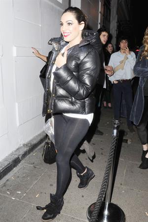 Kelly Brook at Crazy Horse in London 11/16/12