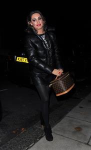 Kelly Brook At her home in London - November 2, 2012