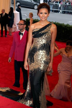 Nina Dobrev Metropolitan Museum of Arts Costume Institute Gala 07 05 12 