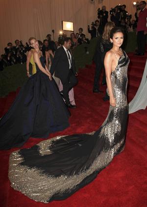 Nina Dobrev Metropolitan Museum of Arts Costume Institute Gala 07 05 12 