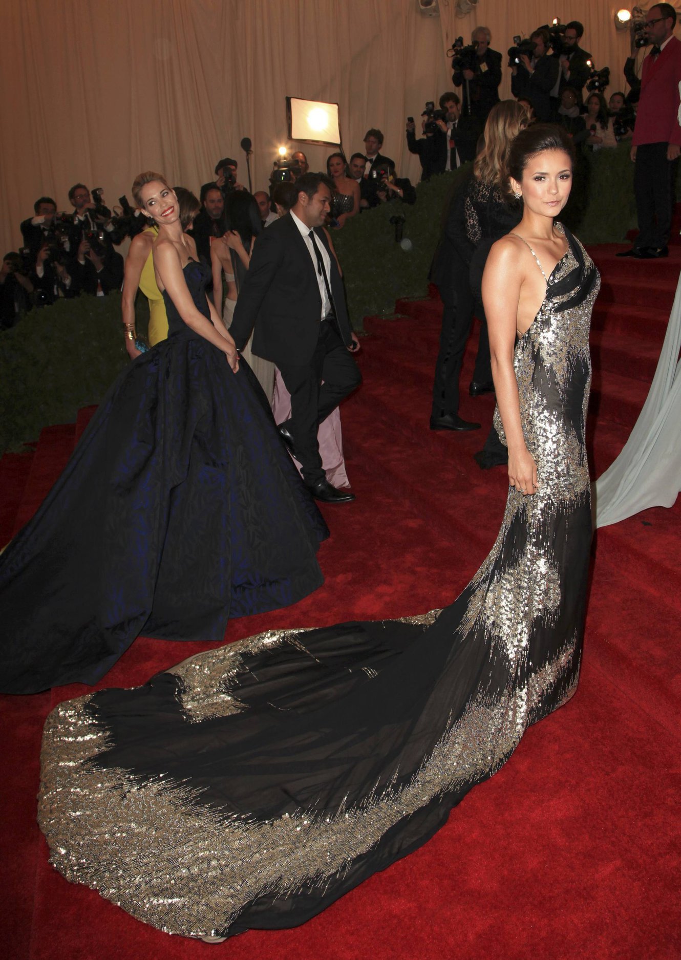 Nina Dobrev Metropolitan Museum of Arts Costume Institute Gala 07 05 12 