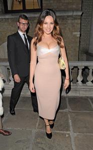 Kelly Brook at Giles Deacon Fashion show - September 17, 2012 