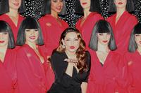 Kelly Brook Crazy Horse Paris presents Forever Crazy in London 10/16/12 