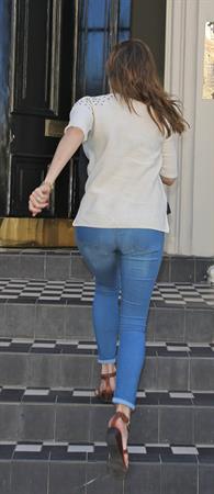 Kelly Brook - At her London Home, June 10, 2012