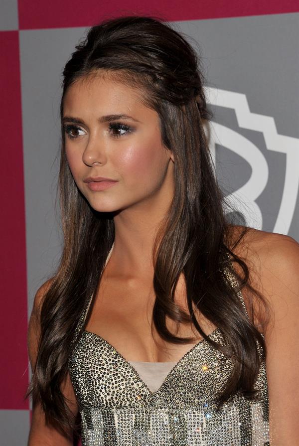 Nina Dobrev at the InStyle Warner Brothers Golden Globes party at the Beverly Hilton hotel on January 16, 2011