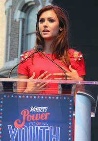 Nina Dobrev Pictures Nina Dobrev - Variety's Power of Youth 7/27/13