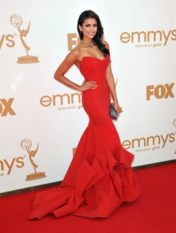 Nina Dobrev 63rd annual Primetime Emmy Awards September 18, 2011