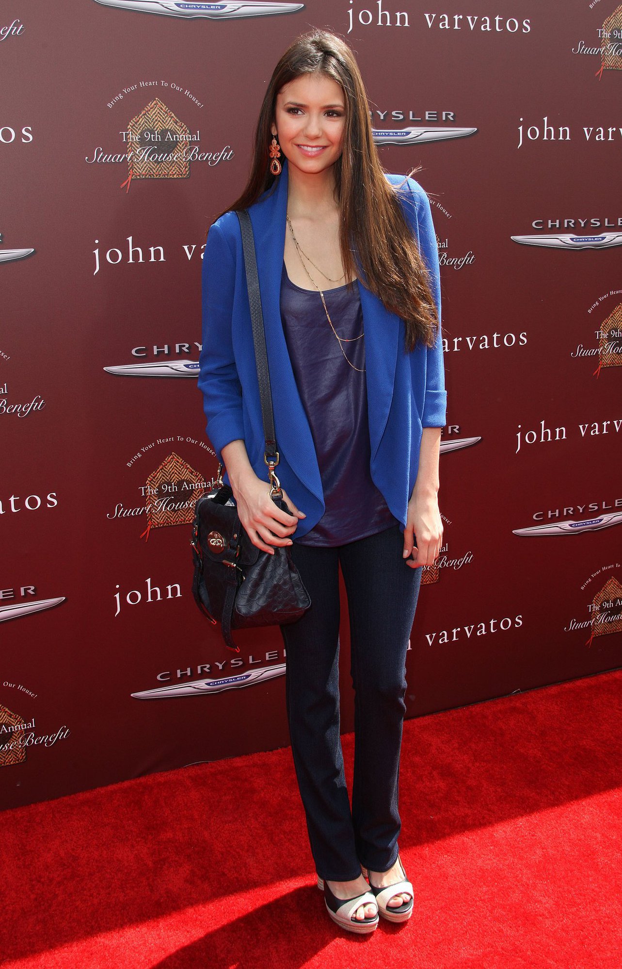 Nina Dobrev 9th annual John Varvatos Stuart House benefit in Los Angeles 11-3-2012