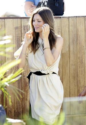 Jessica Biel a team photocall Madrid Spain Juily 25, 1010